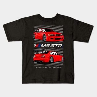 BMW M3 GTR Kids T-Shirt